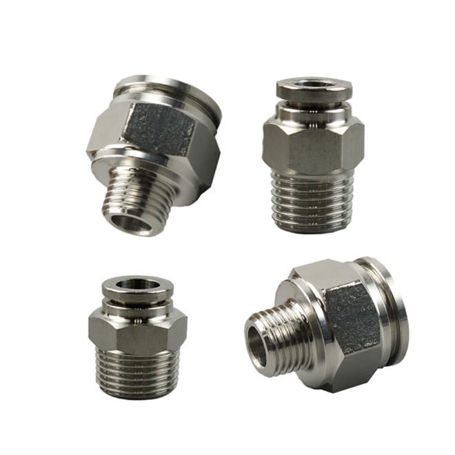High-Pressure Stainless Steel NPT Thread Connectors 304/316