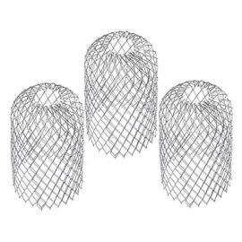 Universal Stainless Steel Downspout Screen | Rust-Proof Gutter Guard | Fits 75-110mm Pipes
